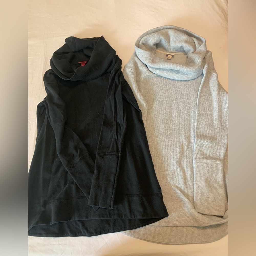 BUNDLE - Two Merona Cowl-Neck Tunics